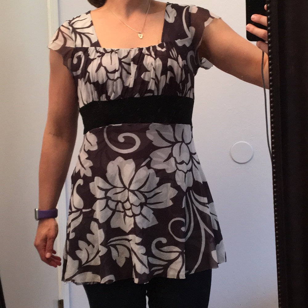 WHBM tunic style shirt